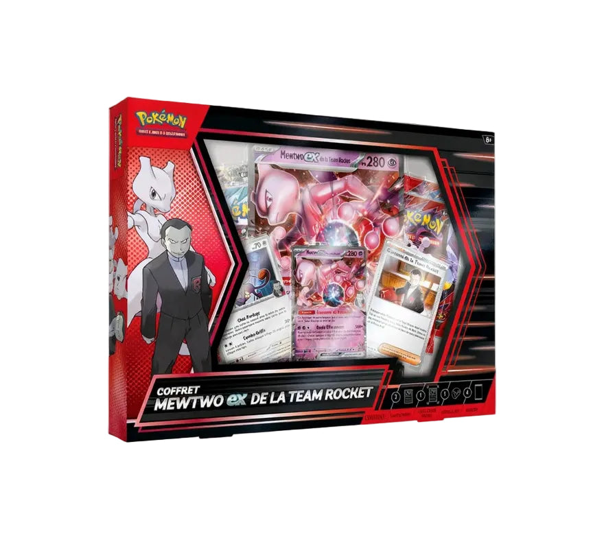 Pokémon  Coffret - Mewtwo-ex de la Team Rocket