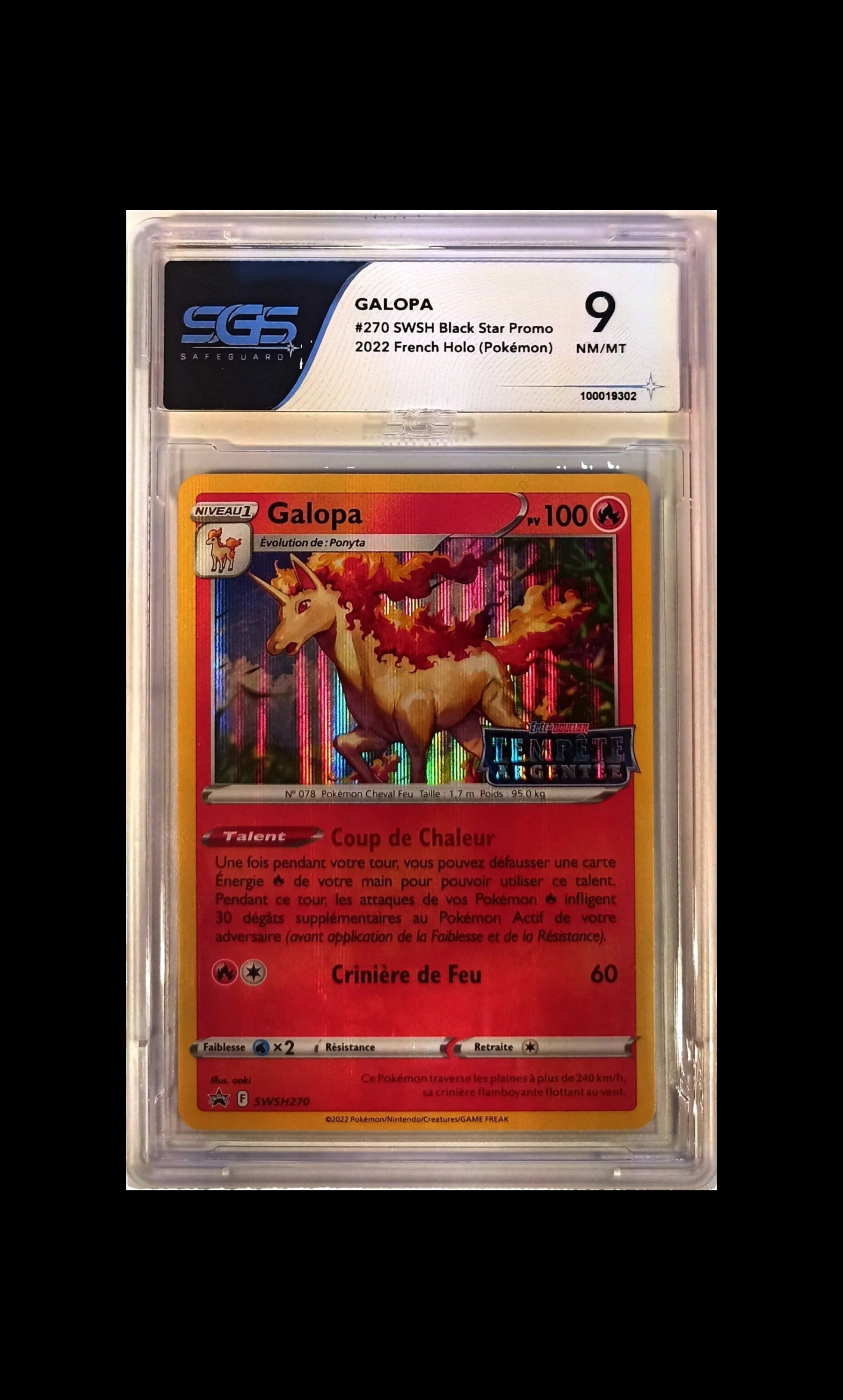 Galopa SWSH270 Black Star Promo SGS 9